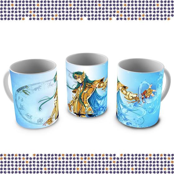 Imagem de Caneca de Porcelana Cavaleiros do Zoodíaco 05