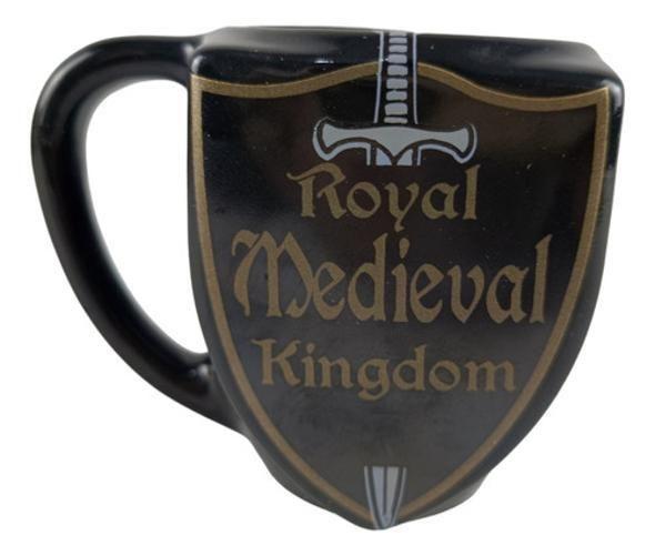 Imagem de Caneca De Porcelana Com Alça Estilo Medieval 400Ml