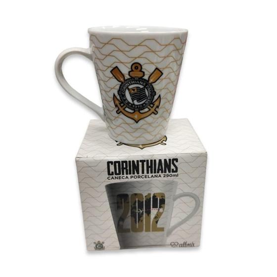 Imagem de Caneca De Porcelana Corinthians 2012 290ml - Allmix