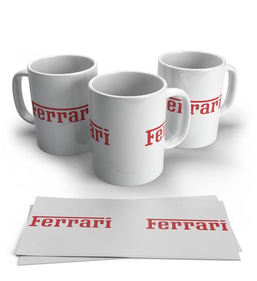 Imagem de Caneca de Porcelana Ferrari Red