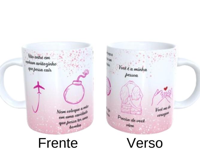 Imagem de Caneca de Porcelana - Frase Cristina e Meredith Greys Anatomy