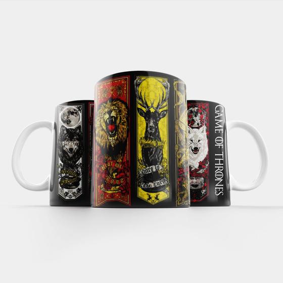 Imagem de Caneca de Porcelana Game of Thrones