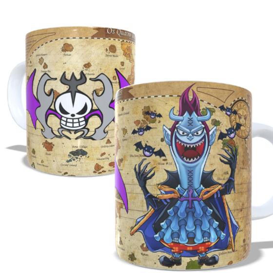 Imagem de Caneca de porcelana Gecko Moria One Piece