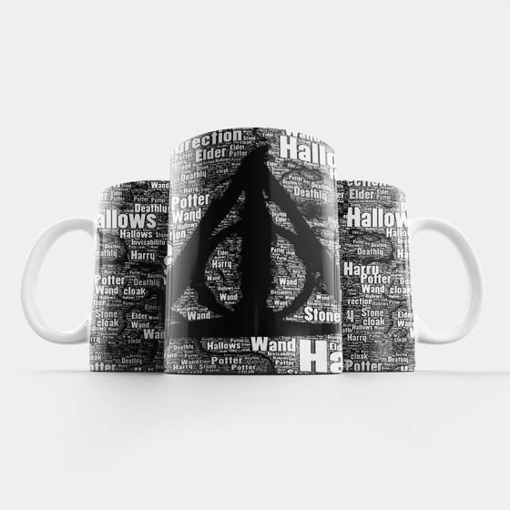 Imagem de Caneca de Porcelana Harry Potter Simbolo