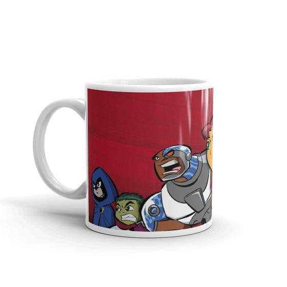 Imagem de Caneca de Porcelana  Jovens Titans 01