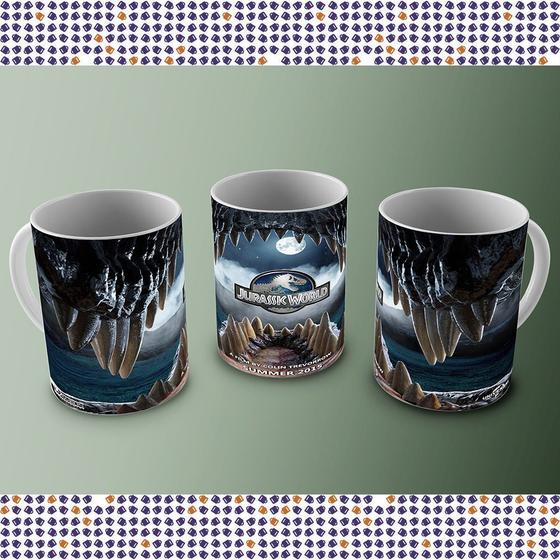 Imagem de Caneca de Porcelana  Jurassic Park 03