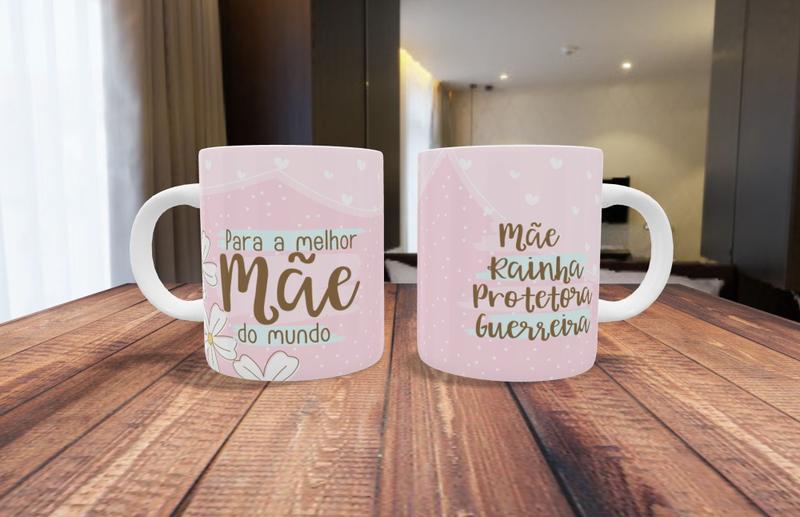 Imagem de Caneca de Porcelana  Melhor mãe do mundo - Dia das mães presente