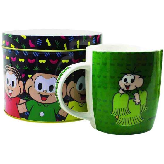 Imagem de Caneca De Porcelana Na Lata Cebolinha 325Ml Turma Da Mônica