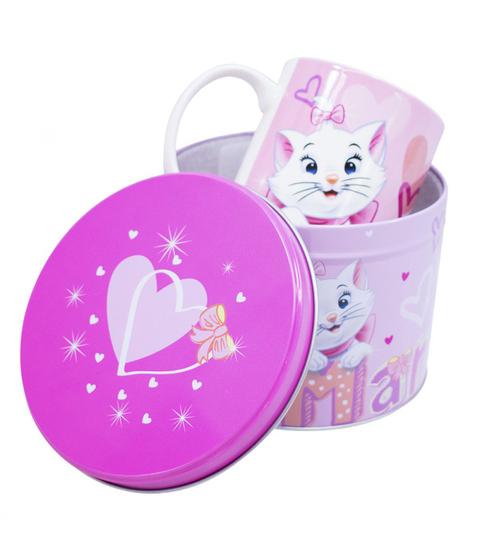 Imagem de Caneca De Porcelana Na Lata Gata Marie 350ml Disney