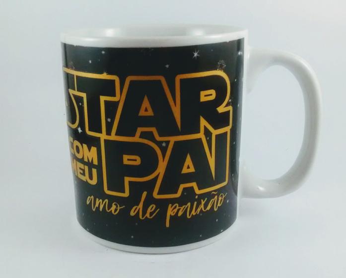 Imagem de Caneca de porcelana Paizão 320ml dia dos paes