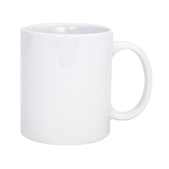 Caneca De Porcelana Para Sublimação Com 330ml Branca Qualidade Aa Menor preço em Caneca De Porcelana Para Sublimação Com 330ml Branca Qualidade Aa
