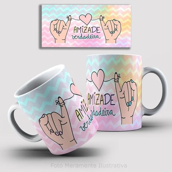 Imagem de Caneca de Porcelana Personalizada - Amizade