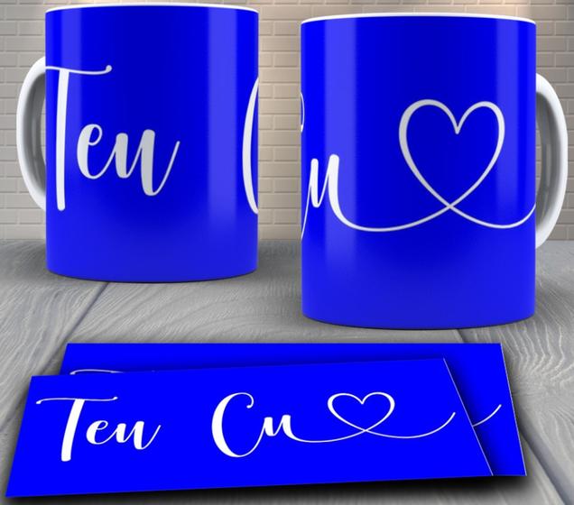 Imagem de Caneca de porcelana personalizada - Frases Malcriadas e indelicadas, Teu cu