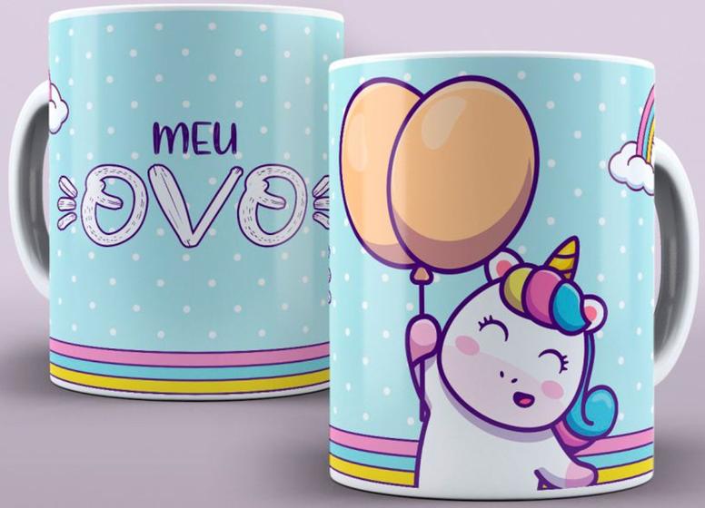 Imagem de Caneca de porcelana personalizada - Frases Malcriadas e indelicadas, Unicórnio meu ovo