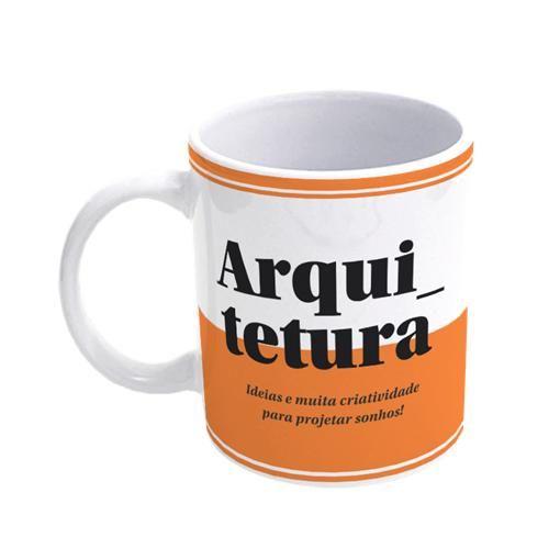 Imagem de Caneca De Porcelana Profissões - Arquitetura