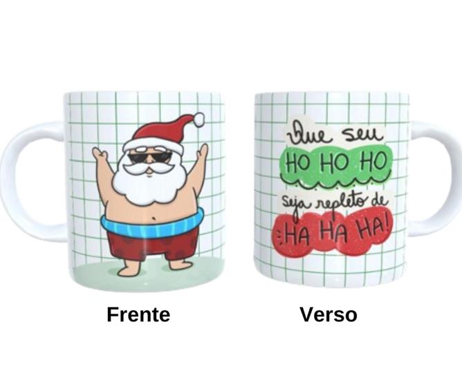 Imagem de Caneca de Porcelana - Que Seu Hohoho Seja Repleto de Hahaha - Natal