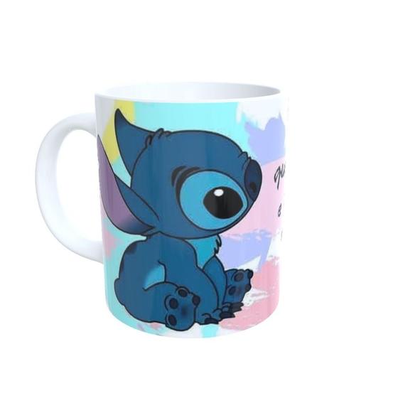 Imagem de Caneca de porcelana stitch Para presente Ref 33