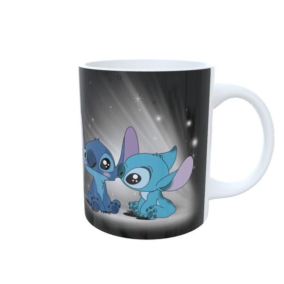 Imagem de Caneca de porcelana stitch Para presente Ref 63