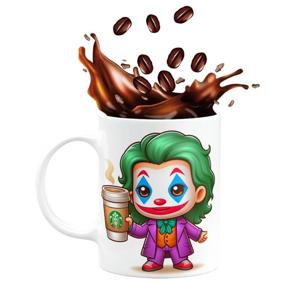 Imagem de Caneca de Porcelana The Joker 325ml Take the Glass