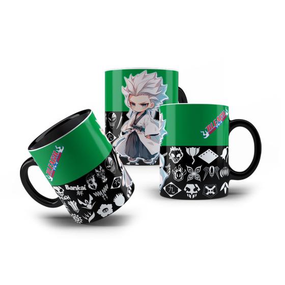 Imagem de Caneca de Porcelana Toshirou Hitsugaya Bleach Mangá Chibi