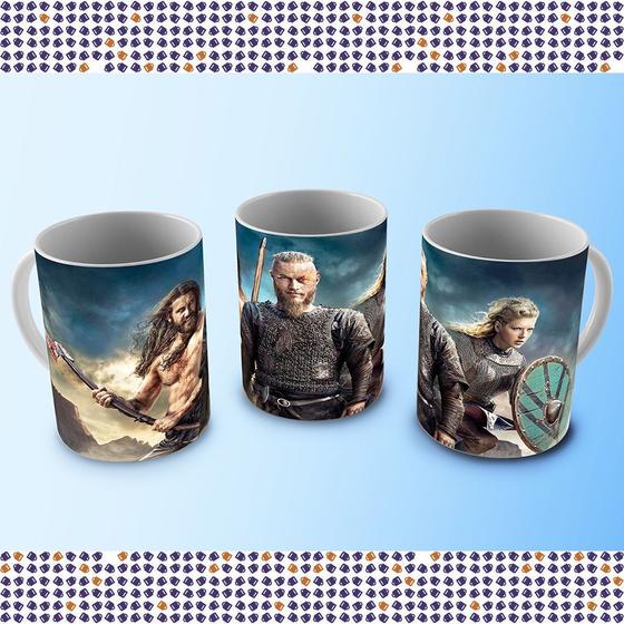 Imagem de Caneca de Porcelana  Vikings 03