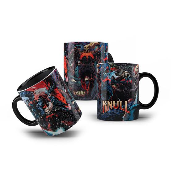 Imagem de Caneca de Porcelana Vilão Knull Marvel Comics Quadrinhos