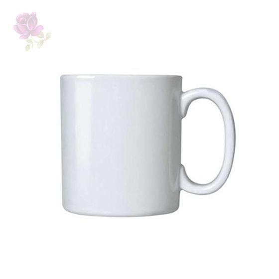 Imagem de Caneca De Procelana Branca Chocolate 300 Ml