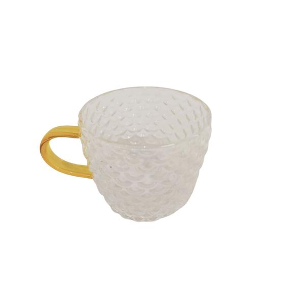 Imagem de Caneca De Vidro 100ML Escamas Home Design