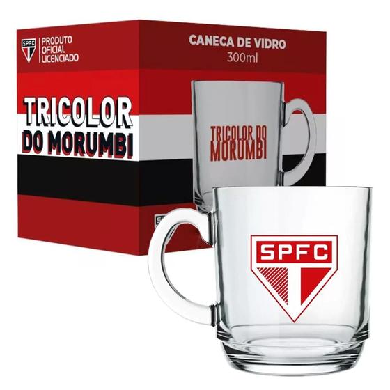 Imagem de Caneca de Vidro Aspen São Paulo 300ml