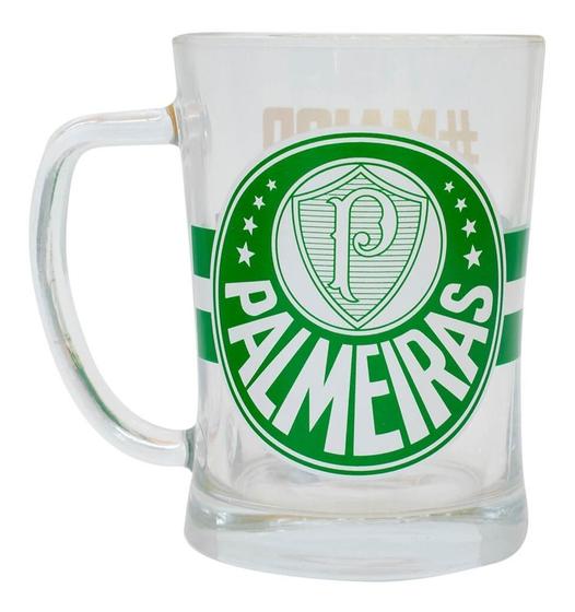 Imagem de Caneca De Vidro Gigante 660ml - Palmeiras