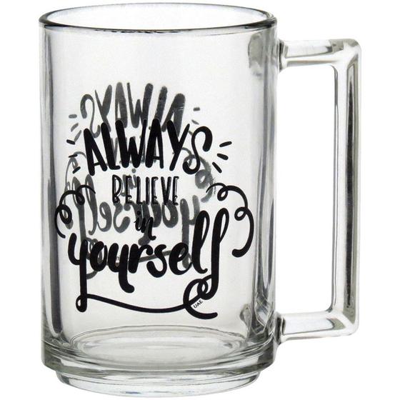 Imagem de Caneca de Vidro Luminarc a La Bonne P/ Bebidas Quentes 320ml