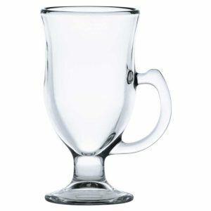 Imagem de CANECA DE VIDRO PARA CAFÉ E CAPPUCCINO IRISH COFFE 237 ML - Lyor