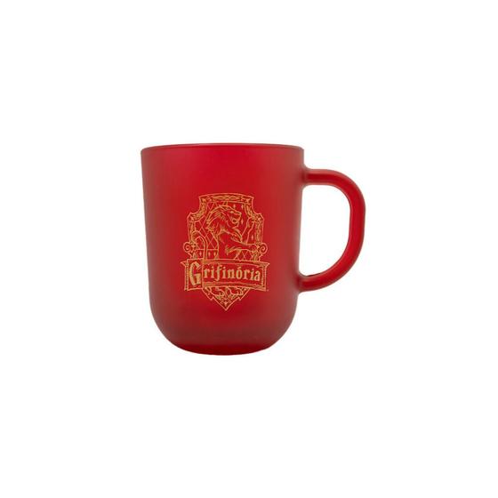 Imagem de Caneca de Vidro Prime Harry Potter Casas Grifinória 300ml Allmix