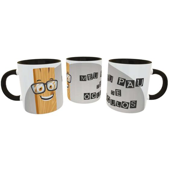 Caneca Debochada Meu Pau de Óculos Presente Divertido - Geek Vip ...