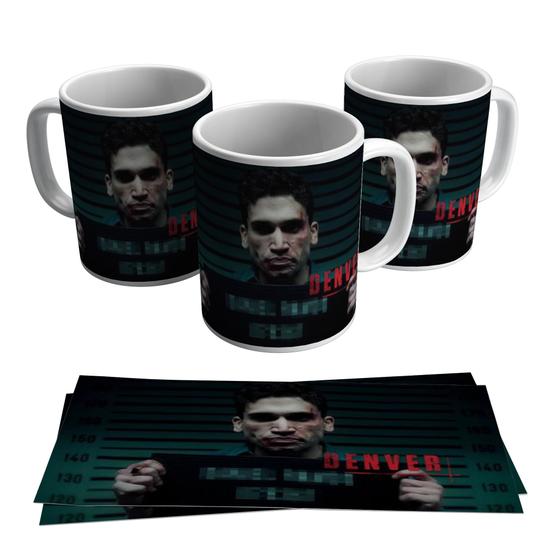 Imagem de Caneca Denver La Casa Papel Personagem 325ml