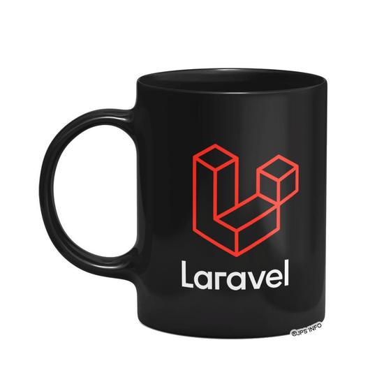 Imagem de Caneca Dev - Laravel - Preta