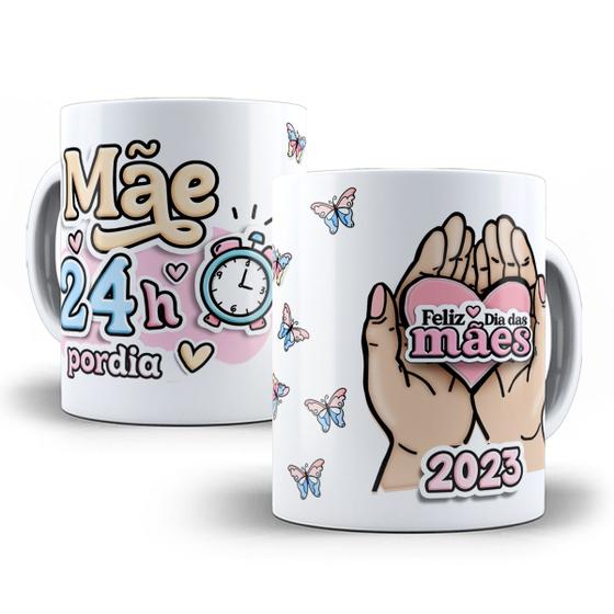 Imagem de Caneca Dia das Mães Coleção 2023 Porcelana Personalizada 3