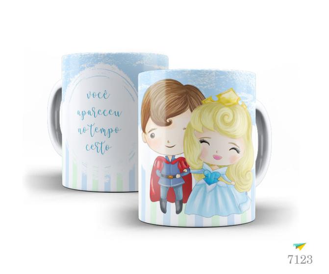 Imagem de Caneca Dia dos Namorados Principes e Princesas