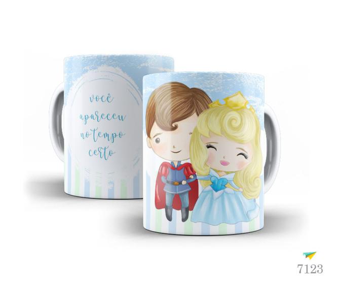 Imagem de Caneca Dia dos Namorados Principes e Princesas