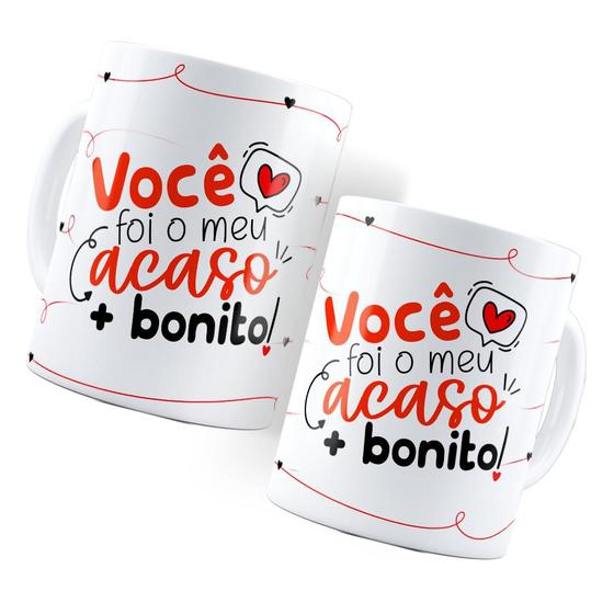 Imagem de Caneca Dia dos Namorados Você foi meu acaso mais bonito