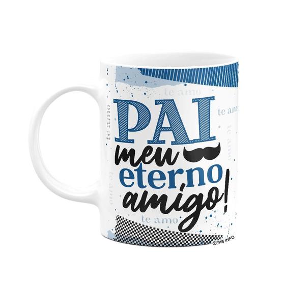 Imagem de Caneca Dia dos Pais - Meu rei, meu pai - 325ml branca