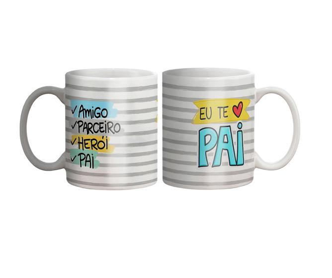 Imagem de Caneca dia dos Pais Modelo  Amigo parceiro heroi