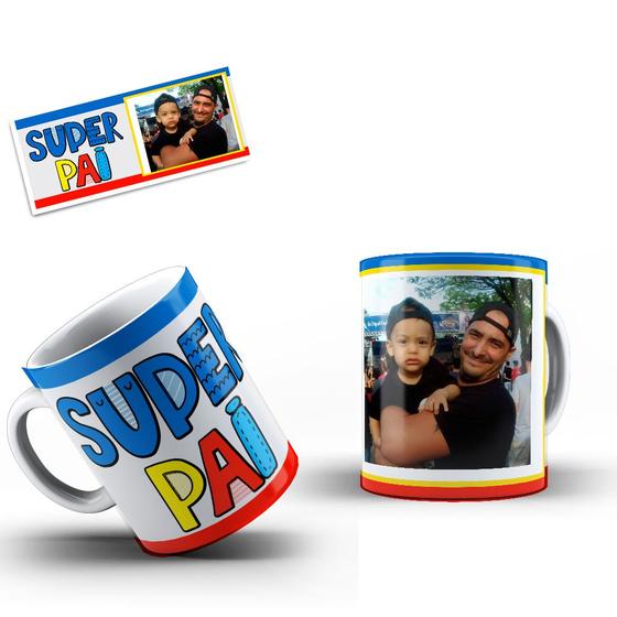 Imagem de Caneca dia dos Pais Modelo super pai 03