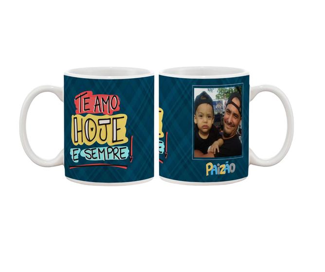 Imagem de Caneca dia dos Pais Modelo Te amo hoje e sempre