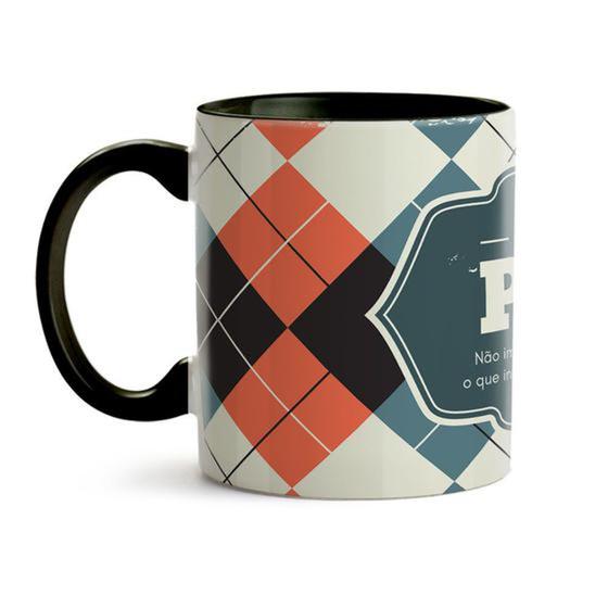 Imagem de Caneca Dia dos Pais - Padrasto 03 Alça e Interior Preto