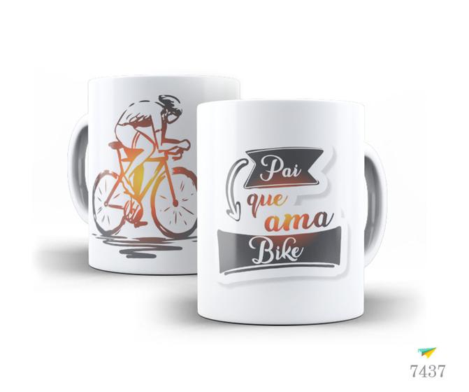 Imagem de Caneca dia dos pais - pai que ama: bike