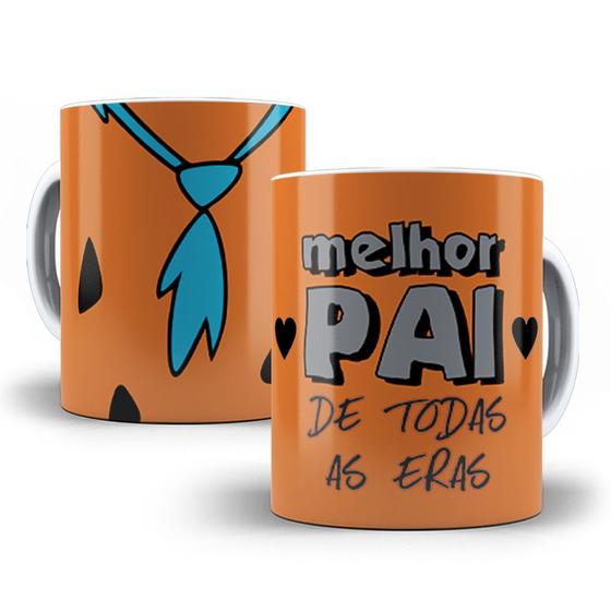 Imagem de Caneca Dia dos Pais Personalizada Modelo 1 Flintstones