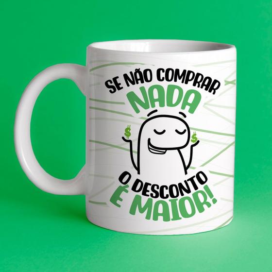 Imagem de Caneca Dia dos Pais Personalizada Se Não Comprar Nada O Desconto É Maior! Divertida - MEGA OFERTA!