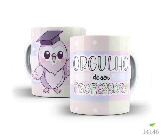 Imagem de Caneca dia dos professores corujinha 07