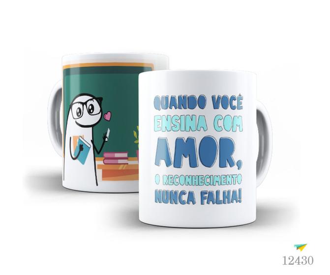 Imagem de Caneca dia dos professores flork engraçadas